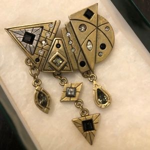 Signed Patricia Locke Brooch